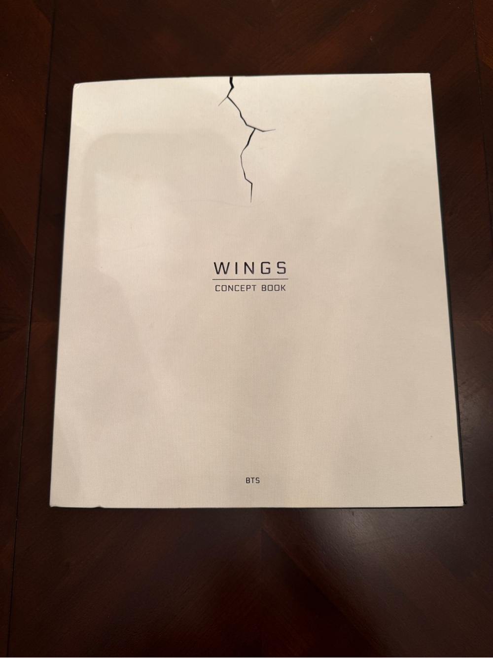 WINGS Concept Book BTS White Cover